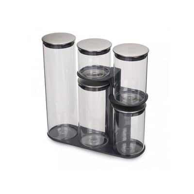 Joseph Joseph Podium Stainless-steel Storage Container Set