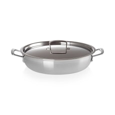 Le Creuset 3 Ply Stainless Steel 30cm Non Stick Shallow Casserole