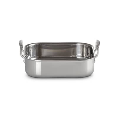 Le Creuset Classic 3-ply Stainless Steel 26cm Square Roaster