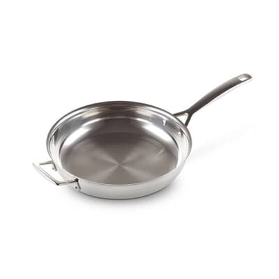 Le Creuset Classic 3-ply Stainless Steel 28cm Uncoated Frying Pan