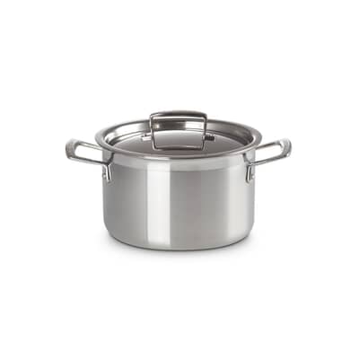 Le Creuset Classic 3-ply Stainless Steel 20cm Deep Casserole