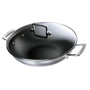 Le Creuset 3 Ply Stainless Steel 30cm Wok