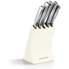 Morphy Richards Accents 5 Piece Knife Block Ivory