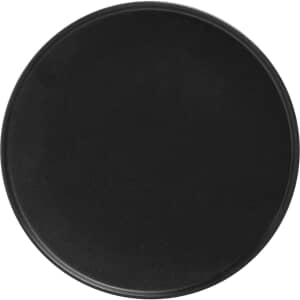 Maxwell and Williams Caviar High Rim 26.5cm Plate Black