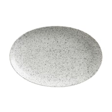 Maxwell and Williams Caviar Speckle 25cm Oval Plate