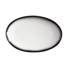 Maxwell Williams Caviar Granite 25cm Oval Plate