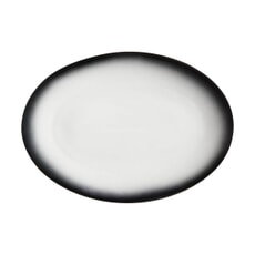 Maxwell Williams Caviar Granite 35cm Oval Plate