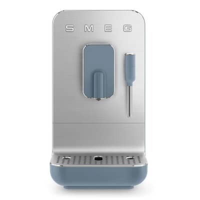 Smeg Bean To Cup Coffee Machine With Milk Frothing Storm Blue