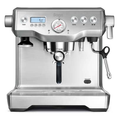 Sage the Dual Boiler Coffee Machine With Free Coffee Stainless Steel