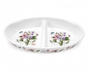 Portmeirion Botanic Garden - Divided Dish With Sweet Pea Motif
