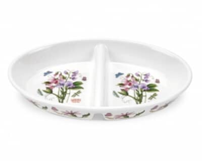 Portmeirion Botanic Garden - Divided Dish With Sweet Pea Motif