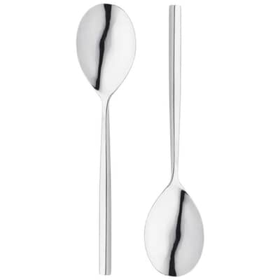 Stellar Rochester Polished Set Of 2 Serving Spoons