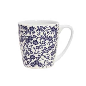 Queens Blue Story Victorian Calico Acorn Mug