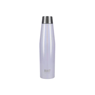 BUILT Apex 540ml Insulated Water Bottle BPA-Free 18/8 Lilac