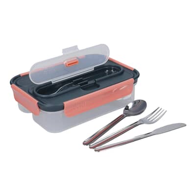 Built Tropics 1 Litre Lunch Box with Cutlery
