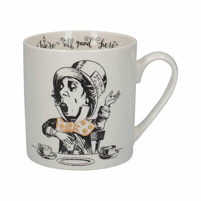 VA Alice In Wonderland Mad Hatter Can Mug