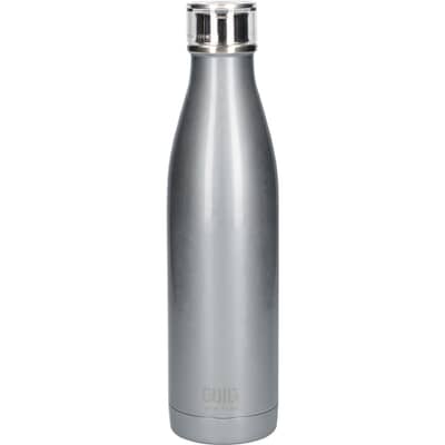 Built 740ml Double Walled Stainless Steel Water Bottle Silver