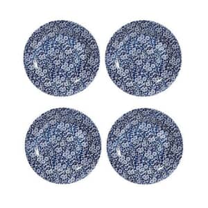 Royal Wessex Victorian Calico Chelsea Salad Plate Set Of 4