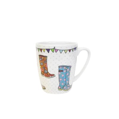 The Caravan Trail Wellies Oak Mug