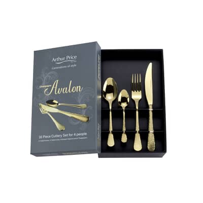 Arthur Price Champagne Avalon 16 Piece Box Set