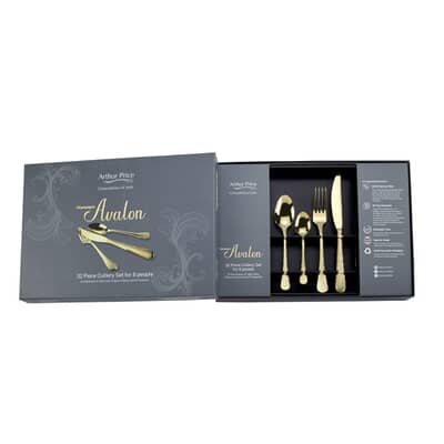 Arthur Price Champagne Avalon 32 Piece Box Set
