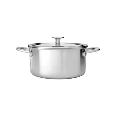 KitchenAid Multiply Casserole 20cm/3.11L with lid uncoated