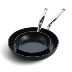 GreenPan Barcelona Pro 2 Piece Fry Pan Set
