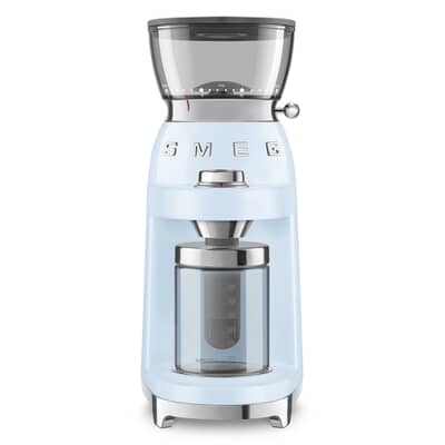 Smeg Coffee Grinder Pastal Blue CGF03PBUK