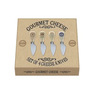 Creative Tops Gourmet Cheese Set Of 4 Cheese Knives