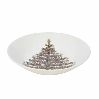 Churchill China Christmas Tree Coupe Bowl 20cm