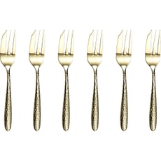 Arthur Price Monsoon Mirage Champagne Box Of 6 Pastry Forks