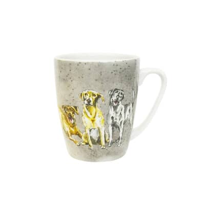 Queens By Churchill China Companions Labs Oak Mug