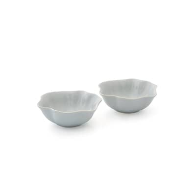 Sophie Conran Floret - Set Of 2 Small Bowls Dove Grey