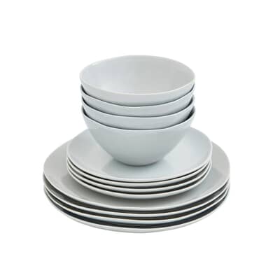 Sophie Conran Arbor - 12 Piece Dinner Set Dove Grey