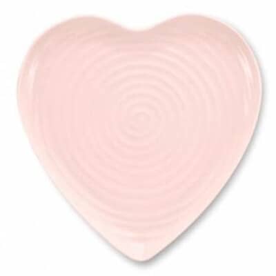 Portmeirion Sophie Conran Pink - Medium Heart Plate