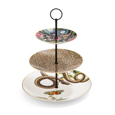 Spode Creatures Of Curiosity - 3 Tier Cake Stand