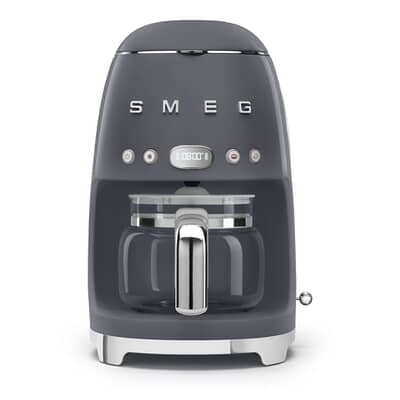 Smeg Drip Filter Coffee Machine Slate Grey