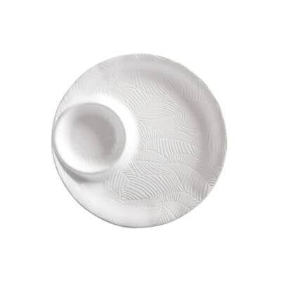 Maxwell Williams Panama 32cm White Chip and Dip Platter