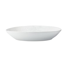 Maxwell Williams Panama 32cm Oval White Serving Bowl