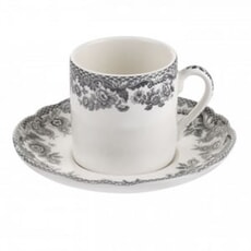 Spode Delamere Rural Coffee Cup and Saucer