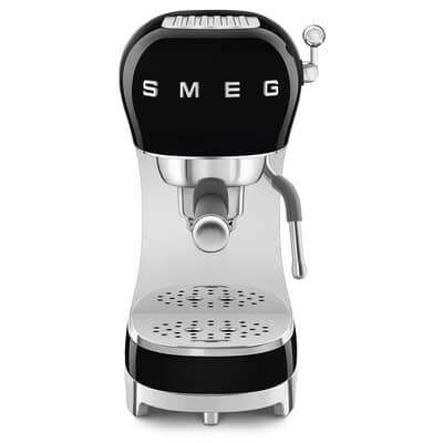 Smeg Manual Espresso Coffee Machine Black