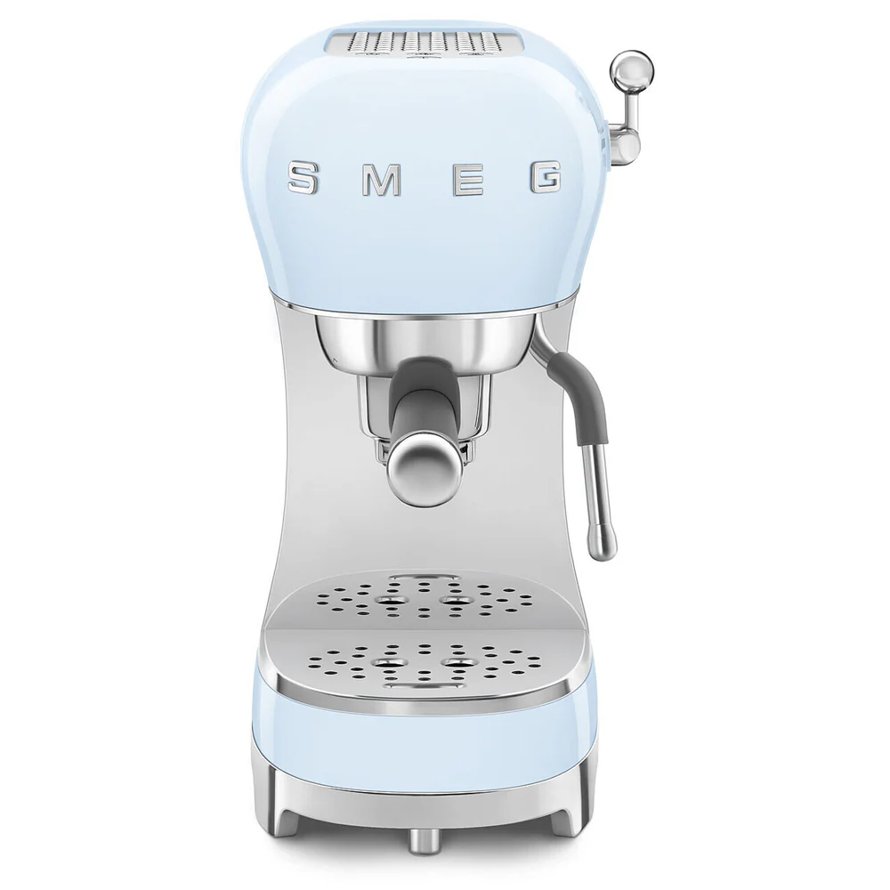 Smeg Manual Espresso Coffee Machine Pastel Blue