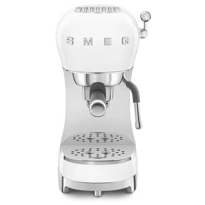 Smeg Manual Espresso Coffee Machine White