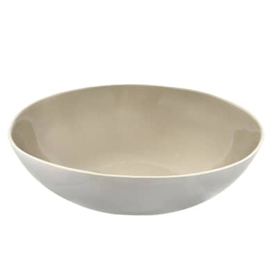 Murmur Stoneware 31cm Fruit Bowl Grey