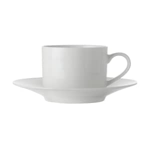Maxwell and Williams White Basics 220ml Tea Cup And Saucer