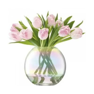 LSA Glassware - Pearl Vase 16cm