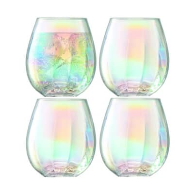 LSA Glassware - Pearl Tumblers Set Of 4