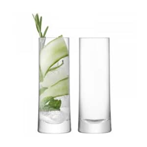 LSA Glassware - Gin Highball Glasses Set Of 2