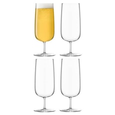 LSA Glassware - Borough Pilsner Glasses Set Of 4