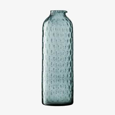 LSA Glassware - Dapple Carafe Blue 1L